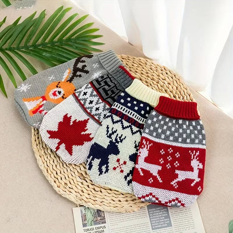Holiday Pet Sweaters – Cozy, Festive Style for Your Furry Little Star
