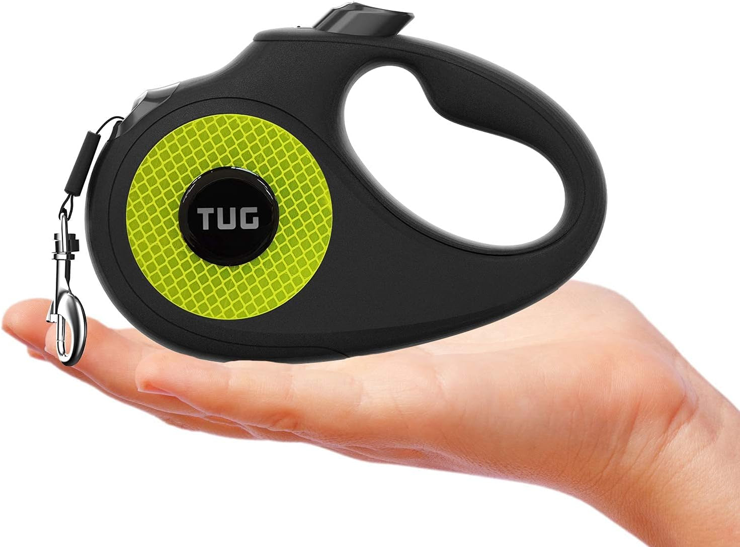 Tiny 360° Tangle-Free Reflective Retractable Dog Leash | Cat Leash | 10 Ft Strong Nylon Tape (Tiny)