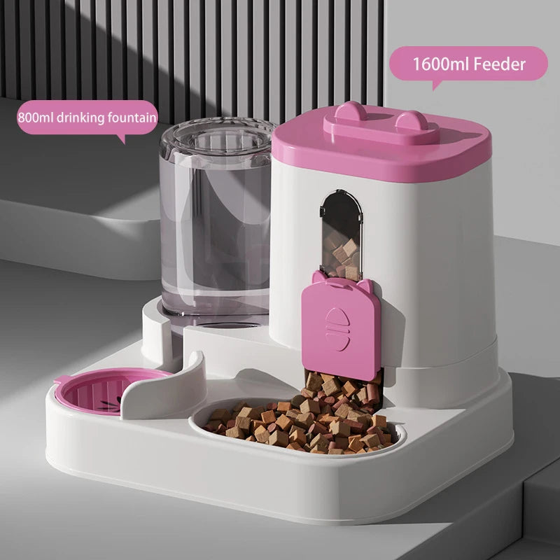 Automatic Pet Feeder & Water Bowl 🐶🐱💧
