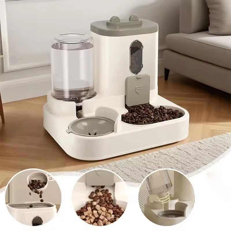 Automatic Pet Feeder & Water Bowl 🐶🐱💧