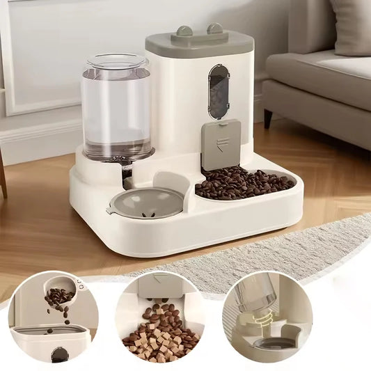 Automatic Pet Feeder & Water Bowl 🐶🐱💧