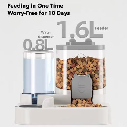 Automatic Pet Feeder & Water Bowl 🐶🐱💧