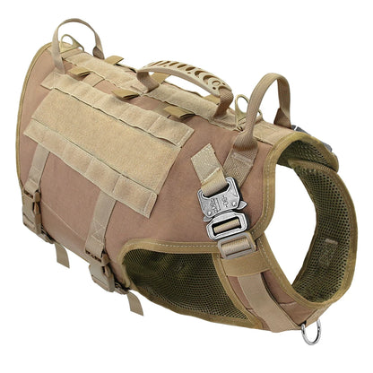 Tactical No-Pull Dog Harness 🐕🛡️