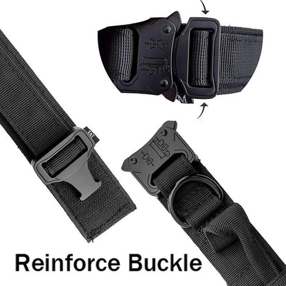 Tactical Nylon Dog Collar & Muzzle 🐕🛡️ k