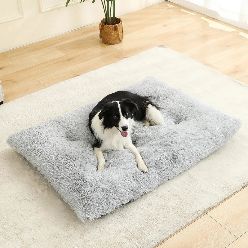 Soft Dog Beds House Soft Long Plush Best Pet Dog Bed For Dogs Basket Pet Products Cushion Cat Bed Cat Mat Animals Sleeping Sofa
