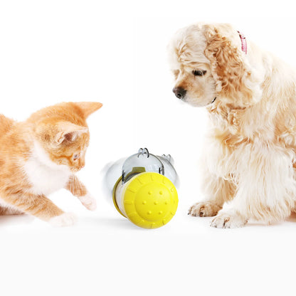 Dog Treat Dispensor Toy For Small Big Dogs Tumbler Interactive Toys Puppy Cat Slow Food Feeder Dispenser IQ Training Pet