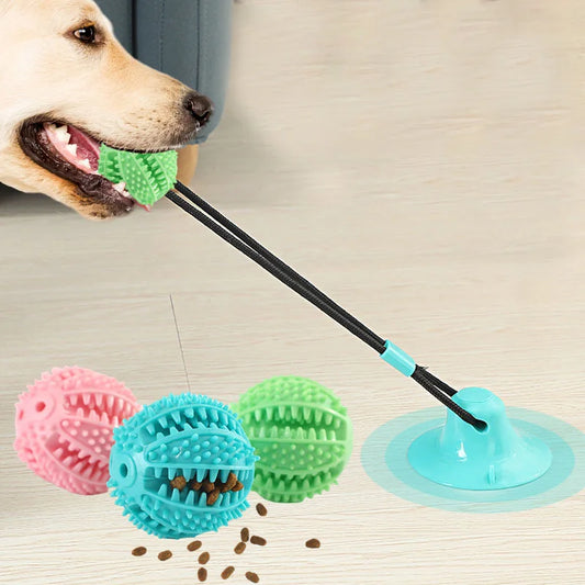 Interactive Treat & Sound Dog Toy 🐶🎾