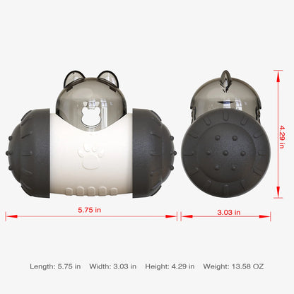 Dog Treat Dispensor Toy For Small Big Dogs Tumbler Interactive Toys Puppy Cat Slow Food Feeder Dispenser IQ Training Pet