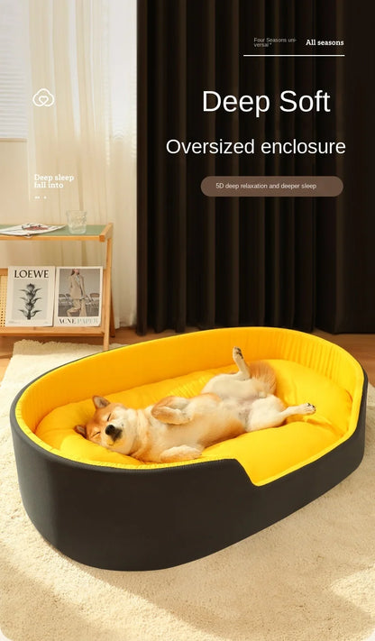 Pet Dog Bed Four Seasons Universal Big Size Extra Large Dogs House Sofa Kennel Soft Pet Dog Cat Warm Bed S-XXL Pet Accessories