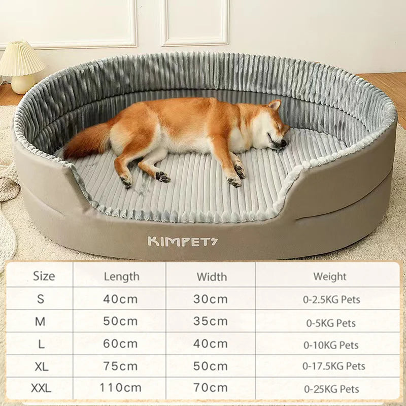 Pet Dog Bed Four Seasons Universal Big Size Extra Large Dogs House Sofa Kennel Soft Pet Dog Cat Warm Bed S-XXL Pet Accessories