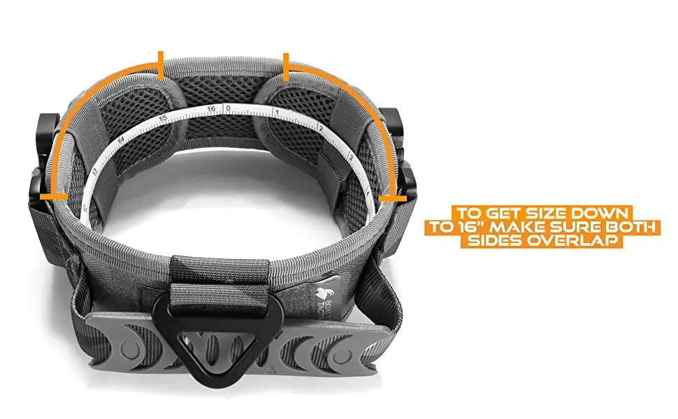 Military-Grade Tactical Dog Collar with Handle Heavy Duty Collar for Medium and Large Dogs Provides Ultimate Control