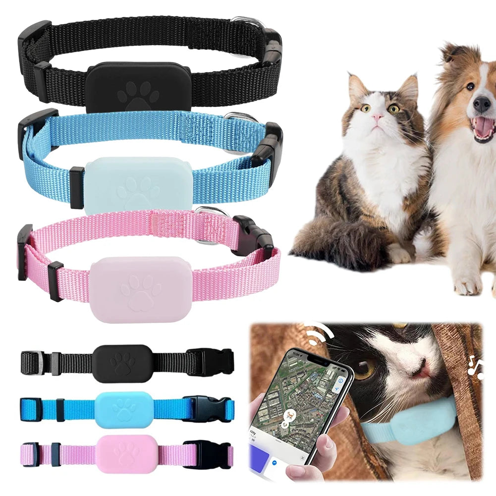 Pet Tracking Collar for Cats Kitten GPS Collar Safety Protection Long-Lasting Battery Pet Cat Locate Supplies Gps Cat dog Collar
