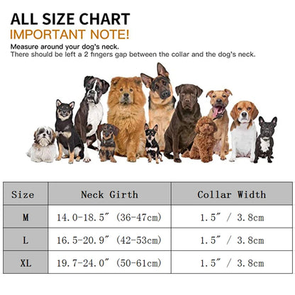 Military Tactical Dog Collar with Control Handle Adjustable Nylon Collar for Medium Large Dogs German Shepard Walking Training