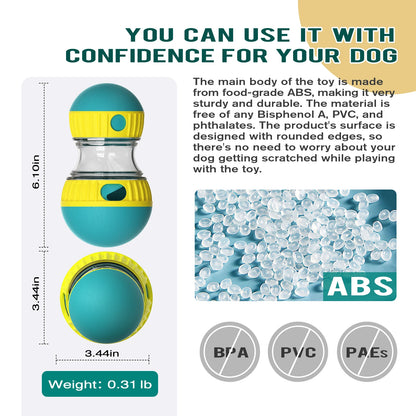 Pet Dog Treat Dispenser For Small Medium Large Dogs Interactive Indoor Improve IQ Training Dog Toys Labrador Chihuahua Product