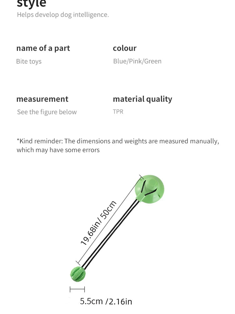 Interactive Treat & Sound Dog Toy 🐶🎾