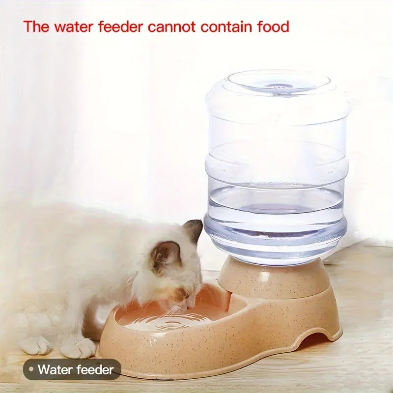 Automatic Water & Food Feeder 🐶🐱💧