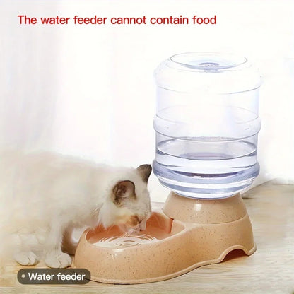 Automatic Water & Food Feeder 🐶🐱💧
