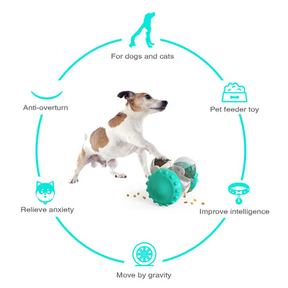 Interactive Dog Treat Dispenser Toy