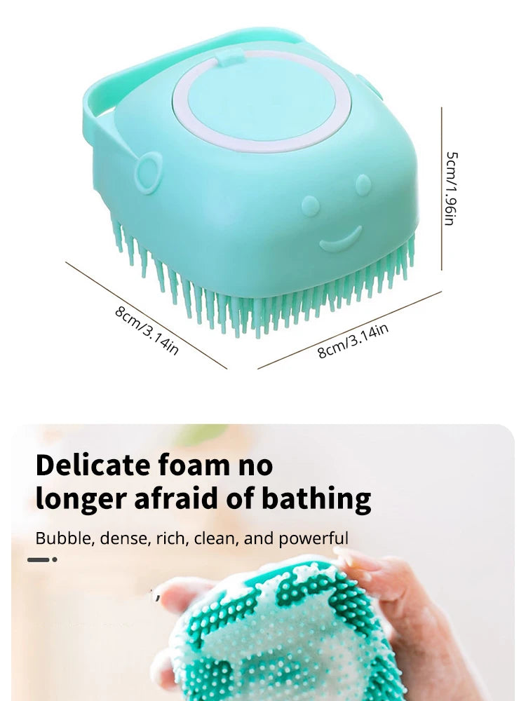 Soft Silicone Pet Bathing Brush