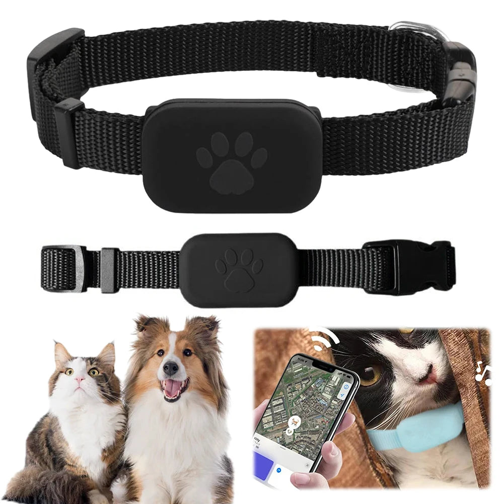 Pet Tracking Collar for Cats Kitten GPS Collar Safety Protection Long-Lasting Battery Pet Cat Locate Supplies Gps Cat dog Collar