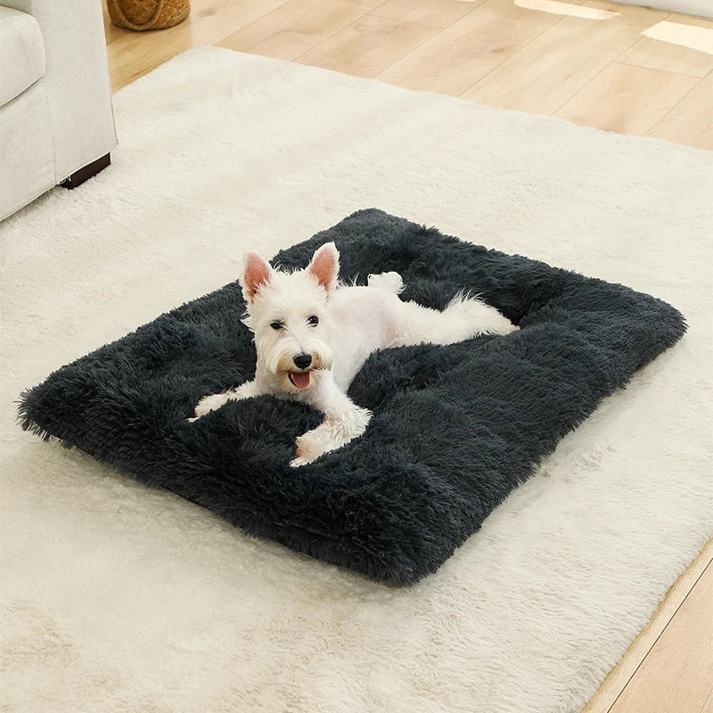 Soft Dog Beds House Soft Long Plush Best Pet Dog Bed For Dogs Basket Pet Products Cushion Cat Bed Cat Mat Animals Sleeping Sofa