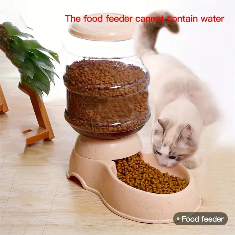 Automatic Water & Food Feeder 🐶🐱💧