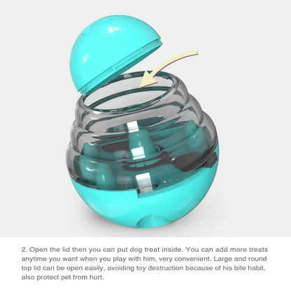 Brain Game Dog Interactive Treat Toy Food Maze Feeder Treat Dispenser Puppy Swing Leak Feeder Fun Challenges Puzzle