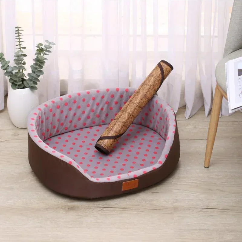 Dog Bed Mat Suit Soft Sofa Kennel Puppy Breathable Durable Warm Blanket Cushion for Small Medium Dog Cat Pet Supplies Cama Perro