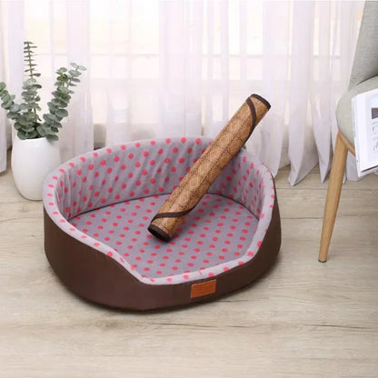 Dog Bed Mat Suit Soft Sofa Kennel Puppy Breathable Durable Warm Blanket Cushion for Small Medium Dog Cat Pet Supplies Cama Perro