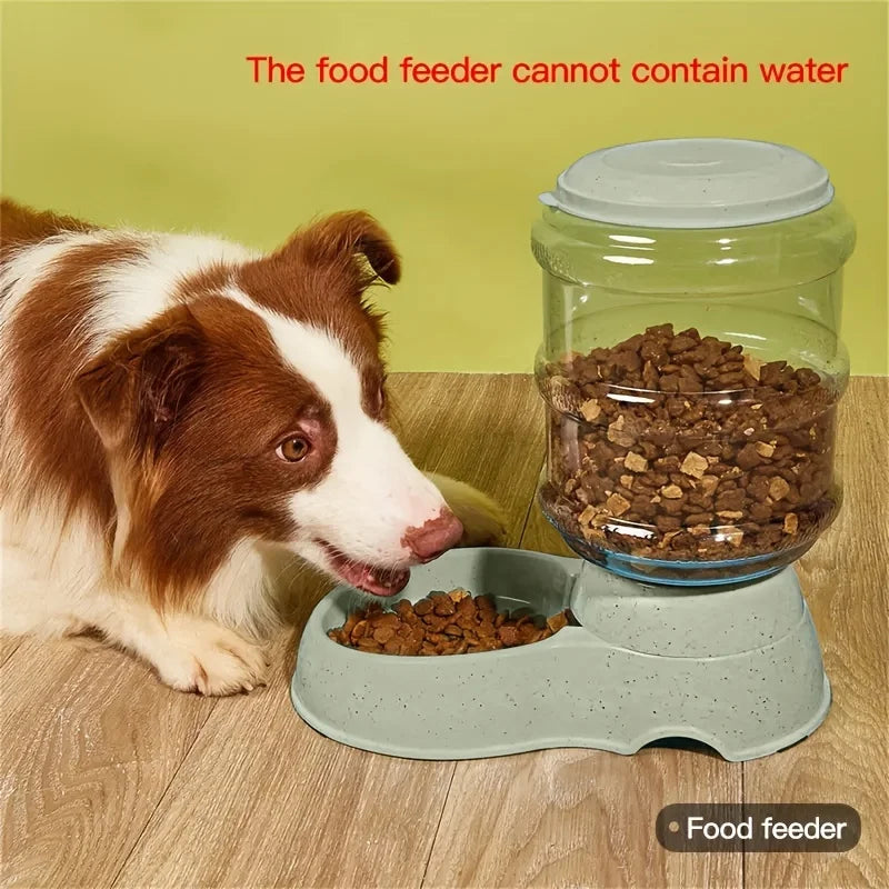 Automatic Water & Food Feeder 🐶🐱💧