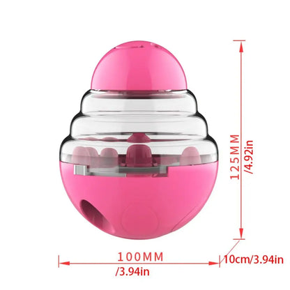 Brain Game Dog Interactive Treat Toy Food Maze Feeder Treat Dispenser Puppy Swing Leak Feeder Fun Challenges Puzzle