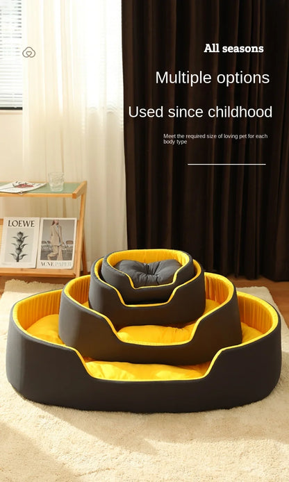 Pet Dog Bed Four Seasons Universal Big Size Extra Large Dogs House Sofa Kennel Soft Pet Dog Cat Warm Bed S-XXL Pet Accessories