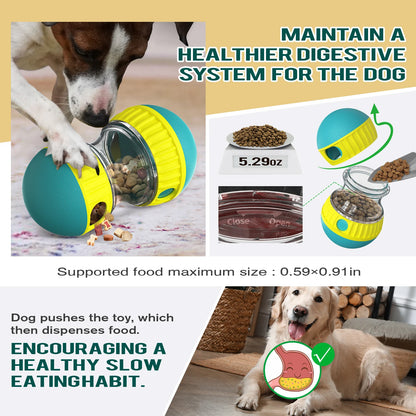 Pet Dog Treat Dispenser For Small Medium Large Dogs Interactive Indoor Improve IQ Training Dog Toys Labrador Chihuahua Product