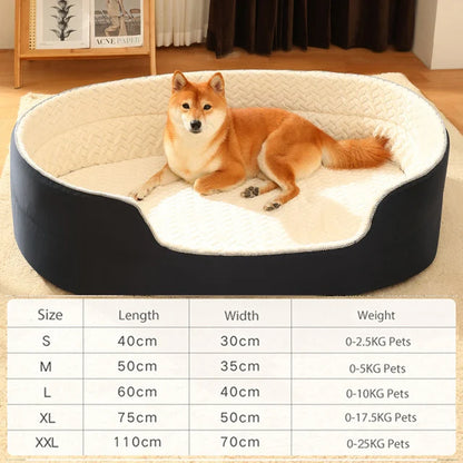 Pet Dog Bed Four Seasons Universal Big Size Extra Large Dogs House Sofa Kennel Soft Pet Dog Cat Warm Bed S-XXL Pet Accessories