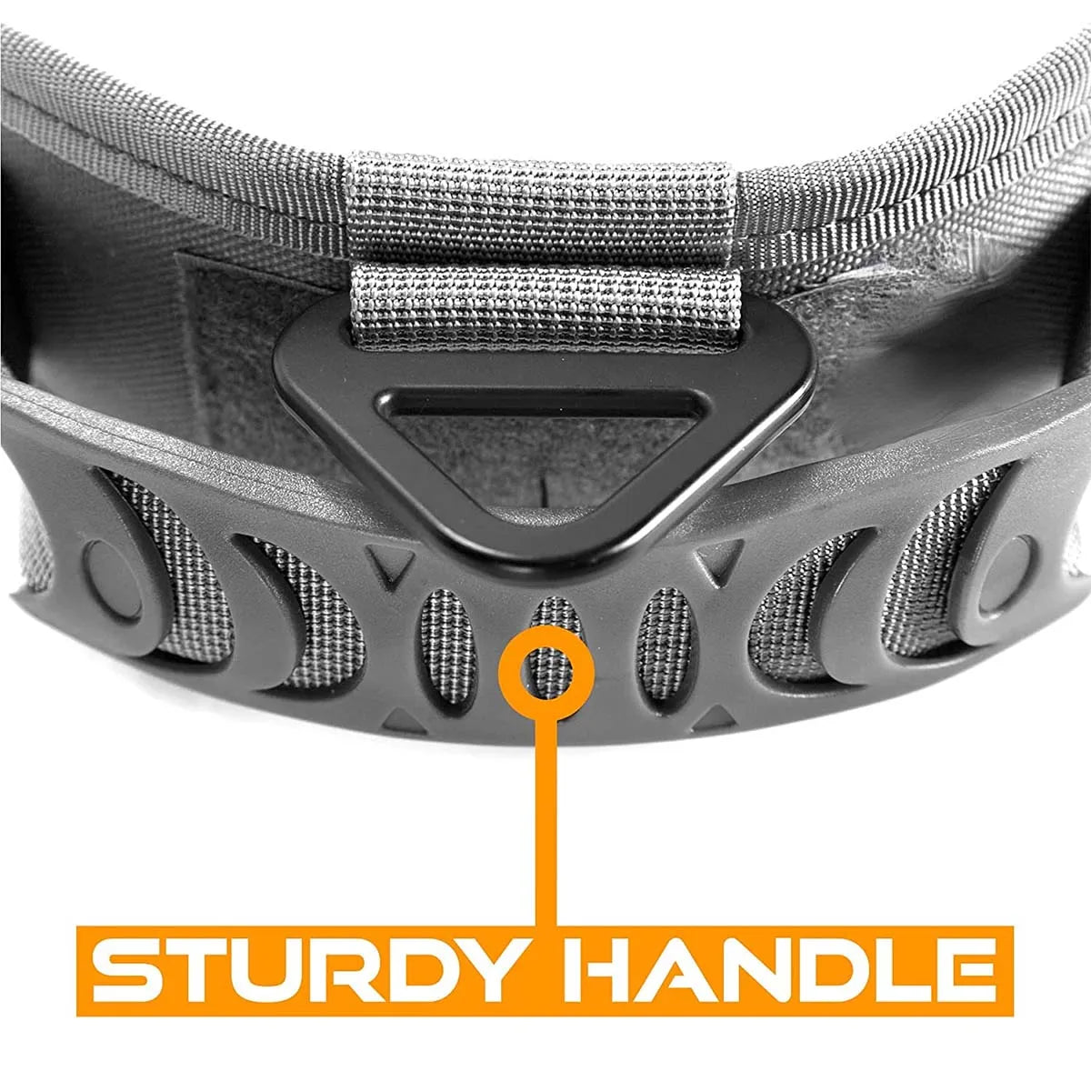 Military-Grade Tactical Dog Collar with Handle Heavy Duty Collar for Medium and Large Dogs Provides Ultimate Control