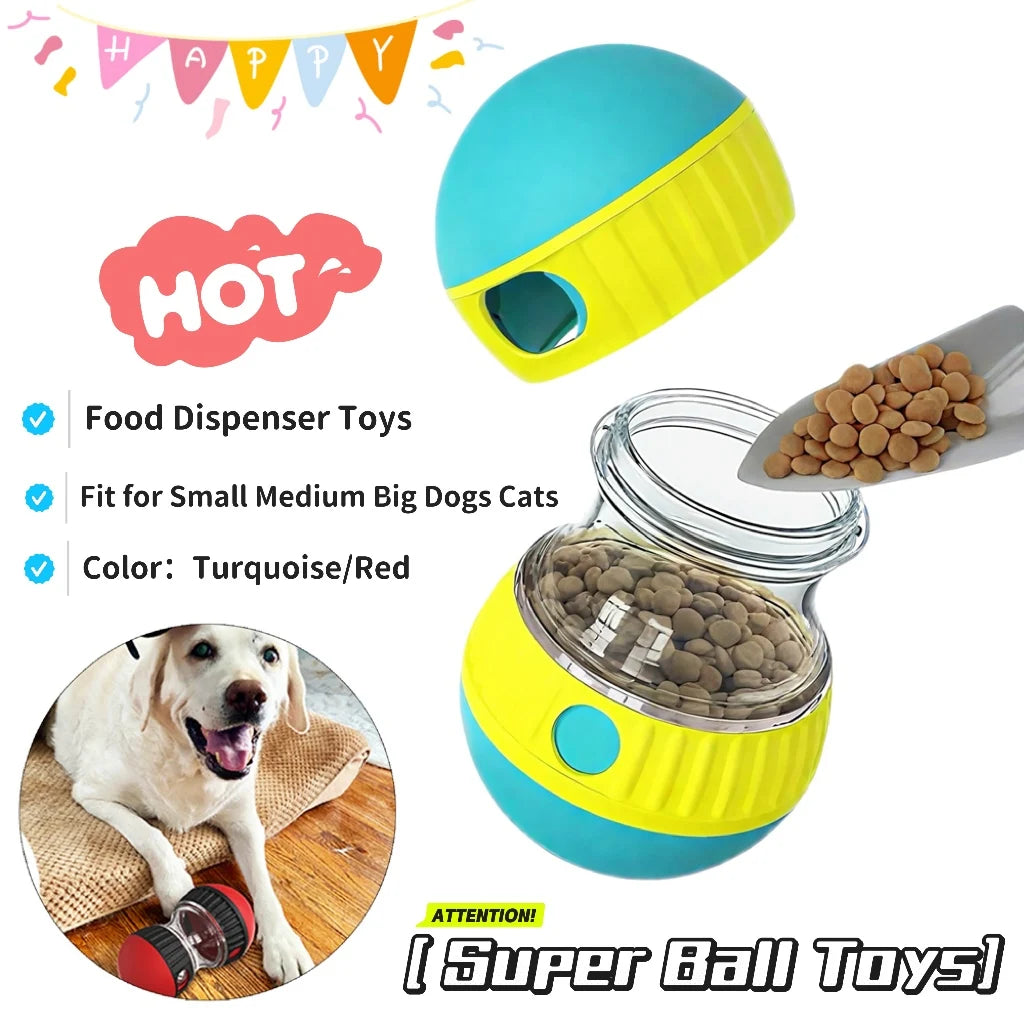 Pet Dog Treat Dispenser For Small Medium Large Dogs Interactive Indoor Improve IQ Training Dog Toys Labrador Chihuahua Product