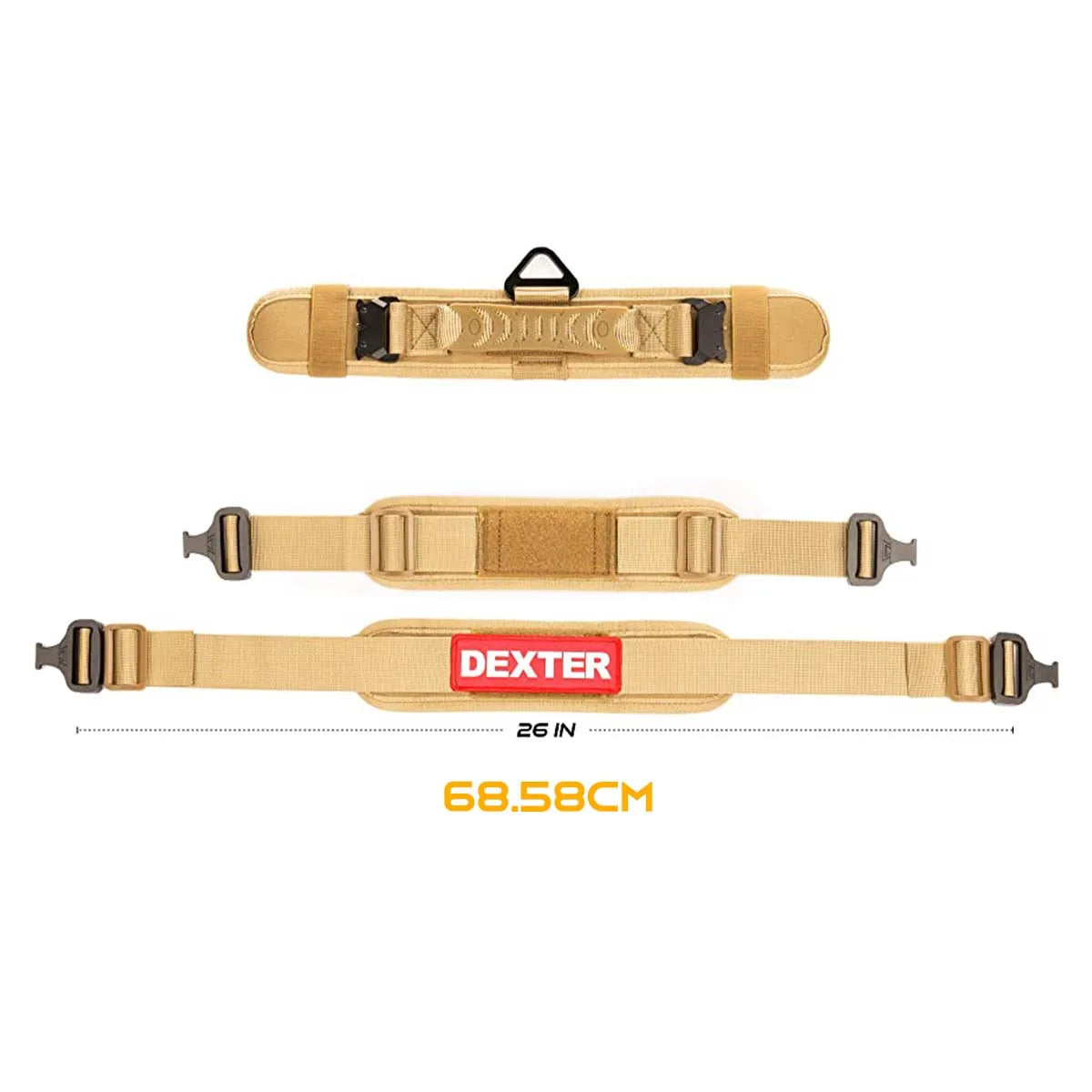 Military-Grade Tactical Dog Collar with Handle Heavy Duty Collar for Medium and Large Dogs Provides Ultimate Control