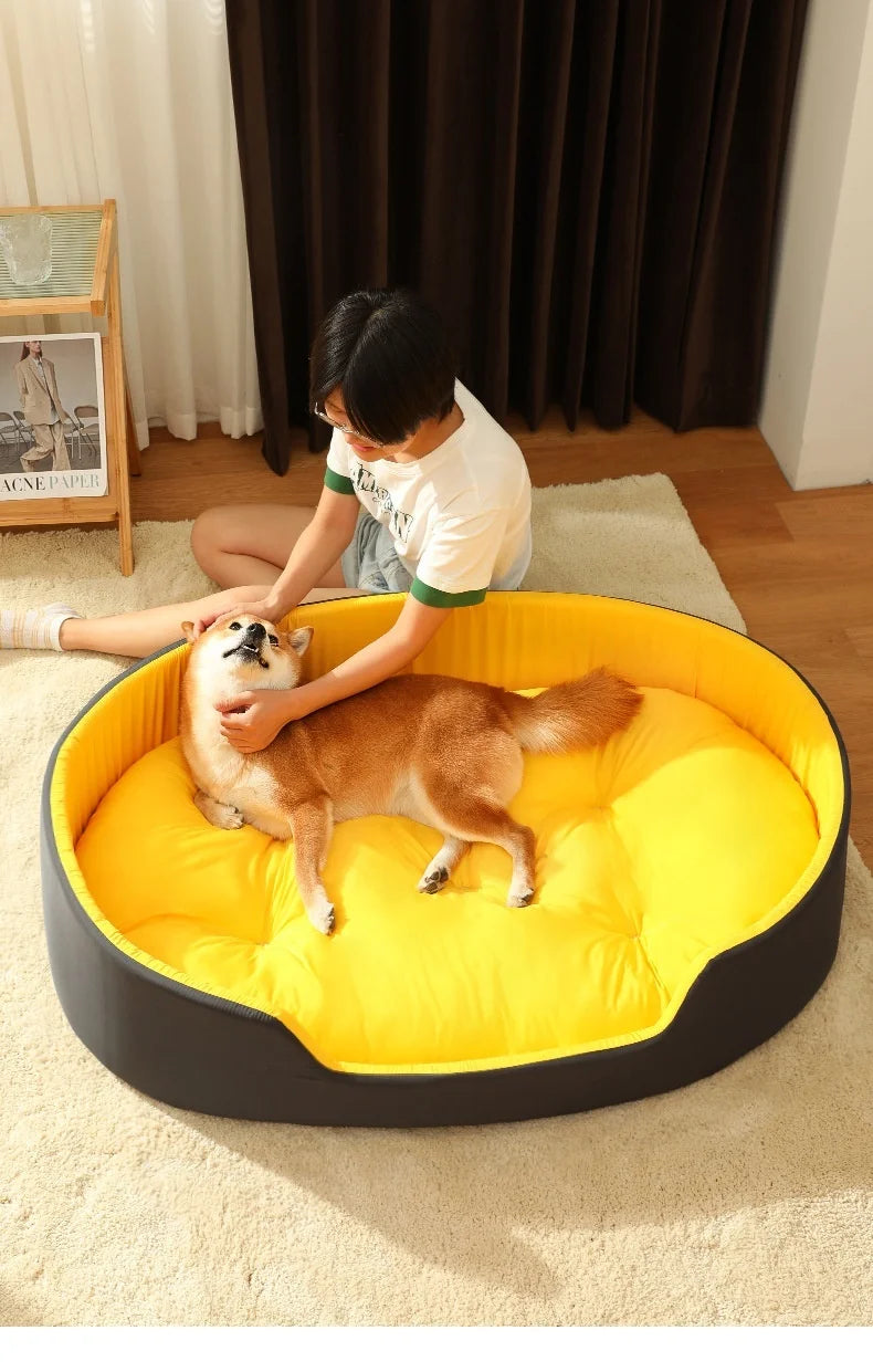 Pet Dog Bed Four Seasons Universal Big Size Extra Large Dogs House Sofa Kennel Soft Pet Dog Cat Warm Bed S-XXL Pet Accessories