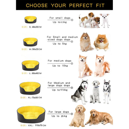 Pet Dog Bed Four Seasons Universal Big Size Extra Large Dogs House Sofa Kennel Soft Pet Dog Cat Warm Bed S-XXL Pet Accessories