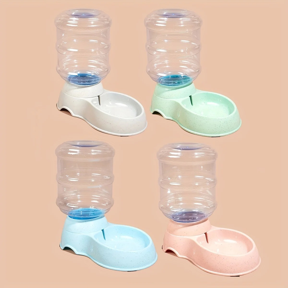 Automatic Water & Food Feeder 🐶🐱💧