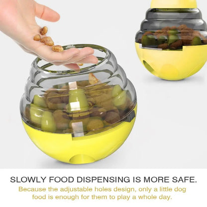 Brain Game Dog Interactive Treat Toy Food Maze Feeder Treat Dispenser Puppy Swing Leak Feeder Fun Challenges Puzzle